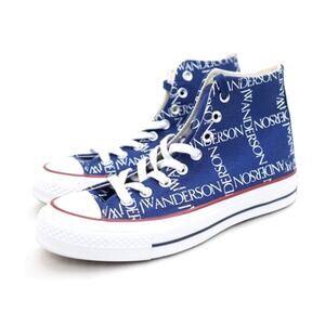 JW Anderson Converse Chuck 70 Hi Sneakers Blue Womens 8.5